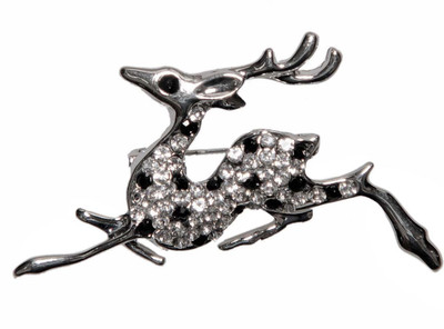 tiekart Brass Tie Pin(Silver)