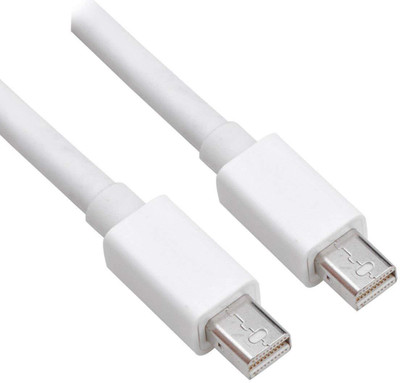 

LipiWorld Mini DisplayPort Video Cable(Compatible with HDTV, White)