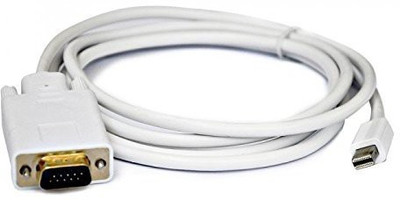 

LipiWorld Mini Display Por Video Cable(Compatible with HDTV, White)