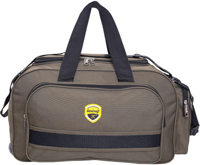 

Hardcraft Leightweight Luggage Travel Bag with Multiple Pockets & Roller Wheels - Khadi Green Travel Duffel Bag(Green)