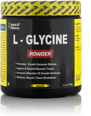 

HealthVit Fitness L-Glycine Powder 100GMS Nutrition Drink(Unflavoured Flavored)