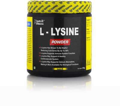 

HealthVit Fitness L-lysine Powder 100GMS Nutrition Drink(100 g, Unflavoured Flavored)