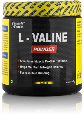 

HealthVit fitness L-Valine Powder 100GMS Nutrition Drink(100 g, Unflavoured Flavored)