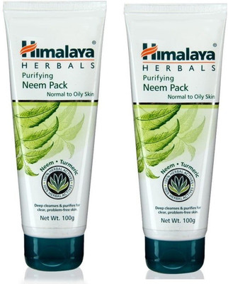 

Himalaya Neem well known for its antibacterial properties, helps in controlling acne and pimples, by regulating excess oil secretion and clearing clogged pores. Turmeric acts as an antiseptic and improves complexion. Fuller's earth cools and soothes the s