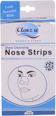 

CLENZ U Deep cleansing nose strip 3's(3 ml)