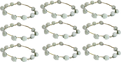 SANAM Combo of White Floral Tiara Head Band(White)