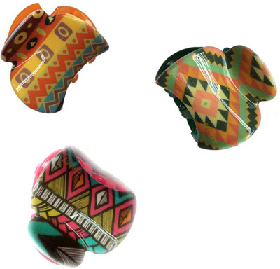 

New Arihant Traders New Arihant Traders- Premium Quality Hair Clutchers/Clips/Claws for Women & Girls (Multicolor- 3 pieces) Hair Claw, Hair Clip, Hair Accessory Set, Bun Clip, Back Pin(Multicolor)