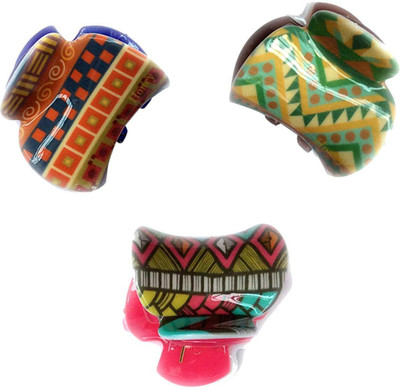 

New Arihant Traders New Arihant Traders- Premium Quality Hair Clutchers/Clips/Claws for Women & Girls (Multicolor- 3 pieces) Hair Accessory Set(Multicolor)