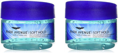 

Park Avenue SOFT HOLD HAIR STYLING GEL ( 300 ×2 GM , PACK OF 2 ) Gel(600 g)