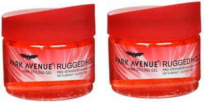 

Park Avenue RUGGED HOLD HAIR STYLING GEL ( 300 ×2 GM , PACK OF 2 ) Gel(600 g)
