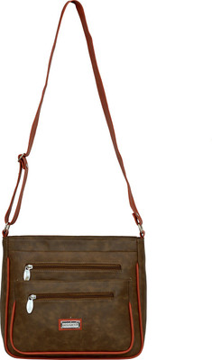 

Harvest HER CHOICE Shoulder Bag(Brown, Red)