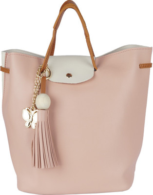 

Butterflies Hand-held Bag(Pink)
