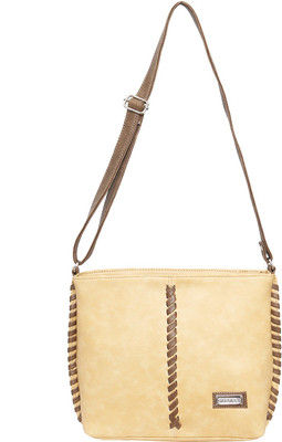 

Harvest HER CHOICE Sling Bag(Beige, Brown)