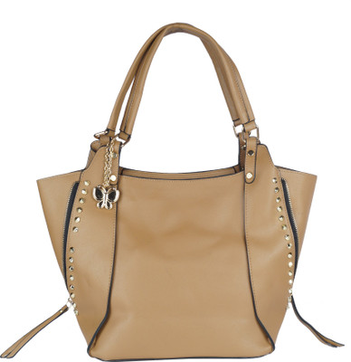 

Butterflies Hand-held Bag(Beige)