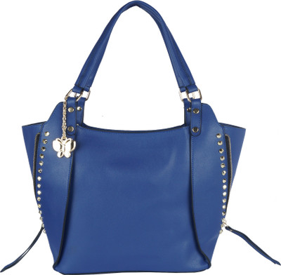 

Butterflies Hand-held Bag(Blue)