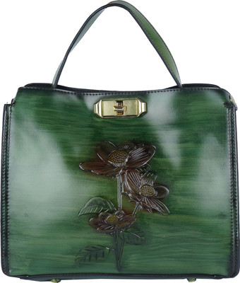

Butterflies Hand-held Bag(Green)