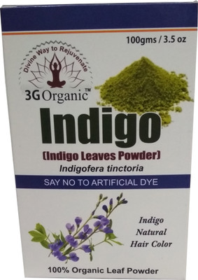 

3G Organic Indigo Powder Hair Color 100Gm(100 g)