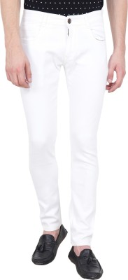 BESTLOO Slim Men White Jeans