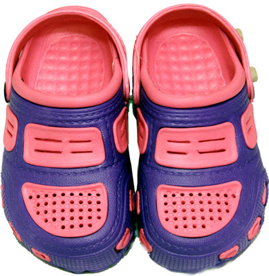 

PU ASSMA Boys & Girls Sling Back Clogs(Pink, Pink;purple