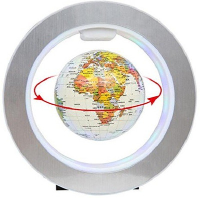 Generic Floating Globe 4inch Rotating(White)