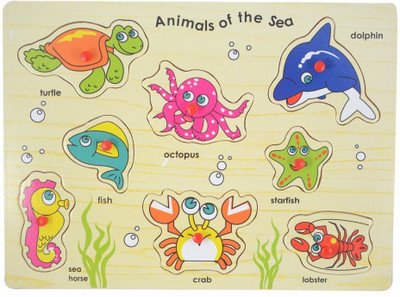 

Instabuyz Non-toxic eco friendly Educational Wodden Board /puzzle for Kids30(Multicolor)