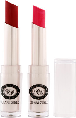 

Glam Girlz Matte LIpstick-Combo(17&06)(sexy wine, tea rose)