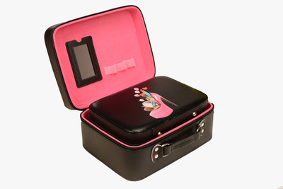

House of Quirk Makeup Brush Organizer(Black)