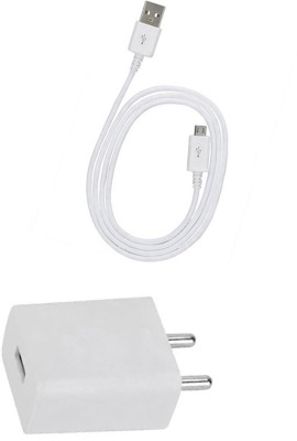 DAKRON Wall Charger Accessory Combo for OPPO F7(White)