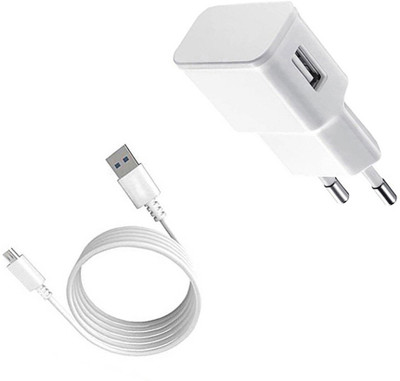 DAKRON Wall Charger Accessory Combo for VIVO Y71(White)