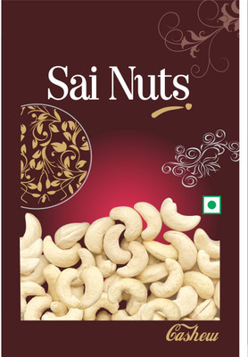 

Sai Nuts Cashew Nuts W-240 Cashews(250 g, Pouch)