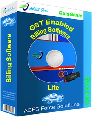QuiqGenie GST Enabled - Billing Software - LITE - SINGLE USER