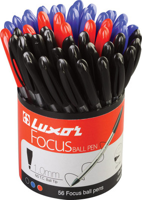 

Luxor Focus Point 1.00 Mm Tip (Pack of 54) Ball Pen(Pack of 56)