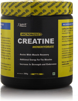 

HealthVit Micronized Creatine Powder - 300 g (Unflavored) Creatine(300 g, Unflavored)