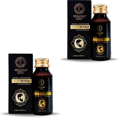 

Vedansh Beard & Moustache Wash 60 ML (Pack Of 2)(120 ml)