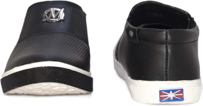 

Blue Pop Synthetic casual shoes And Moccasins For Men Loafers For Men(Black