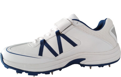 

SG Ex-Treme Cricket Studds with Metal Spikes Cricket Shoes Cricket Shoes For Men(White, Blue