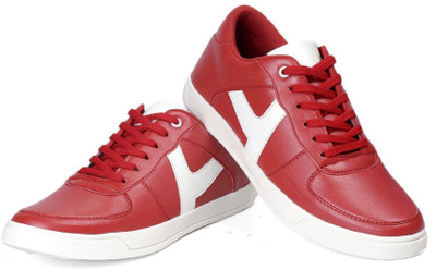

Deals4youÃÂ Stylish Partywear Casual Shoes For Men And Boys Sneakers For Men(Red, White
