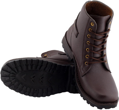 

kempace brown boot ssb132 Boots For Men(Brown