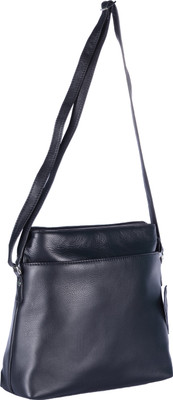

Yew Leather Labs Sling Bag(Blue)