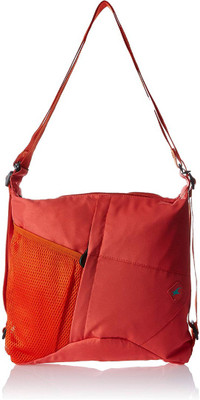 

Fastrack Women Casual Red, Orange Leatherette Sling Bag, Orange;red