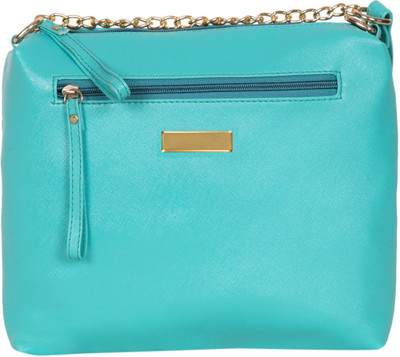 

ADISA Women Casual Green PU Sling Bag