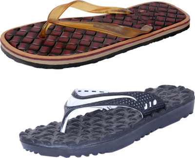 

IndiWeaves Light Weight and Comfortable House Slippers, Multicolor