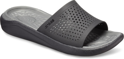 

Crocs LiteRide Slides, Black