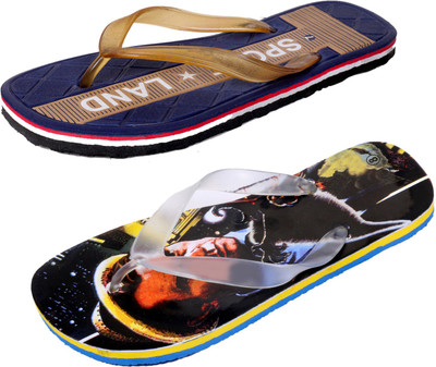 

IndiWeaves StepCare Light Weight and Comfortable House Slippers, Multicolor