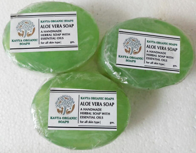 

Kavya Organic Soap Kavya Aloe vera Soap(100 g, Pack of 3)