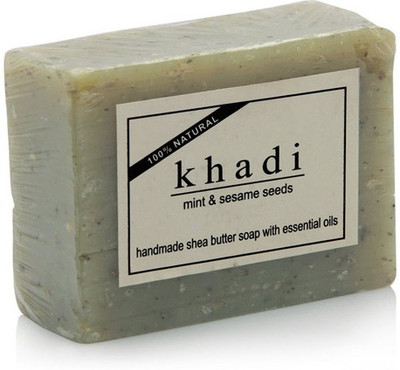 

Khadi Natural AYURVEDIC MINT & SESAME SEEDS SOAP(100 g)