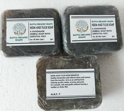

Kavya Organic Soap Kavya Neem and Tulsi Soap(100 g, Pack of 3)