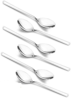 

Koko New Sigma Stainless Steel Dessert Spoon Set(Pack of 12)