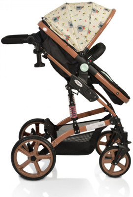 

PAVO ITALIA Cum Carry Cot with One-Touch Braking Stroller(3, Green)