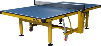

Stag Peter Karlsson Automatic Remote Controlled Rollaway Indoor Table Tennis Table(Blue)